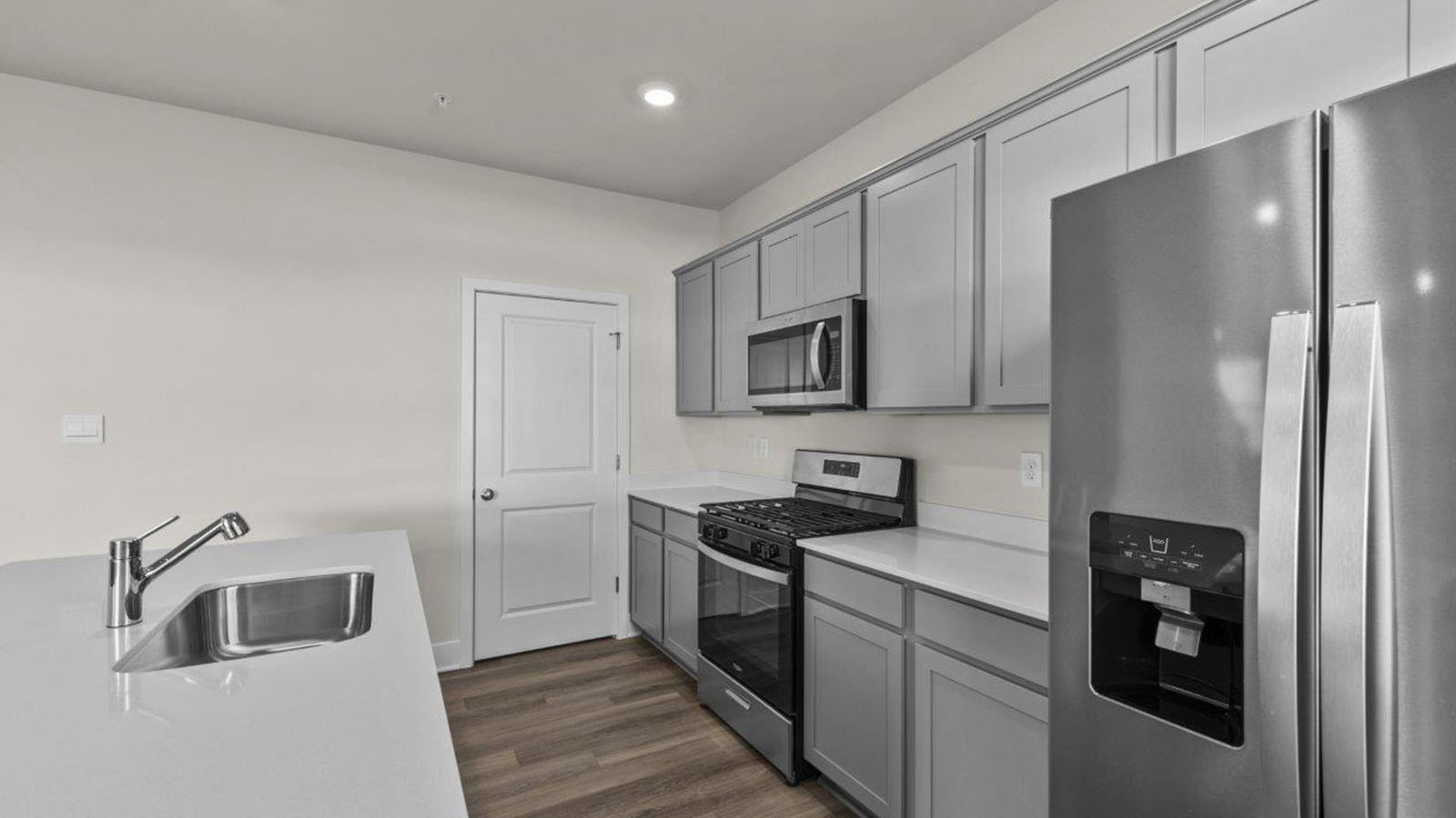 kitchen with modern finishes