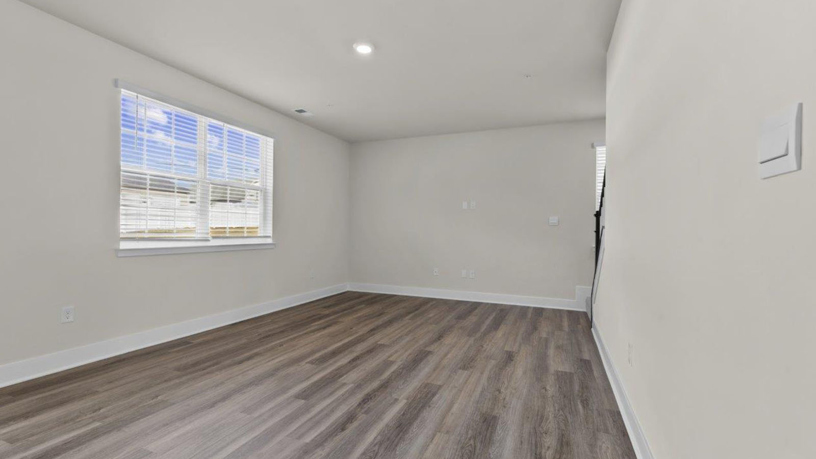 open concept living room