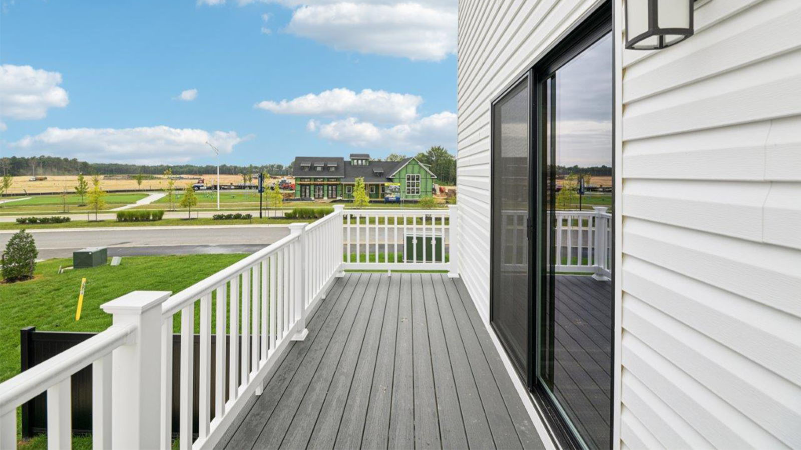 walk out deck