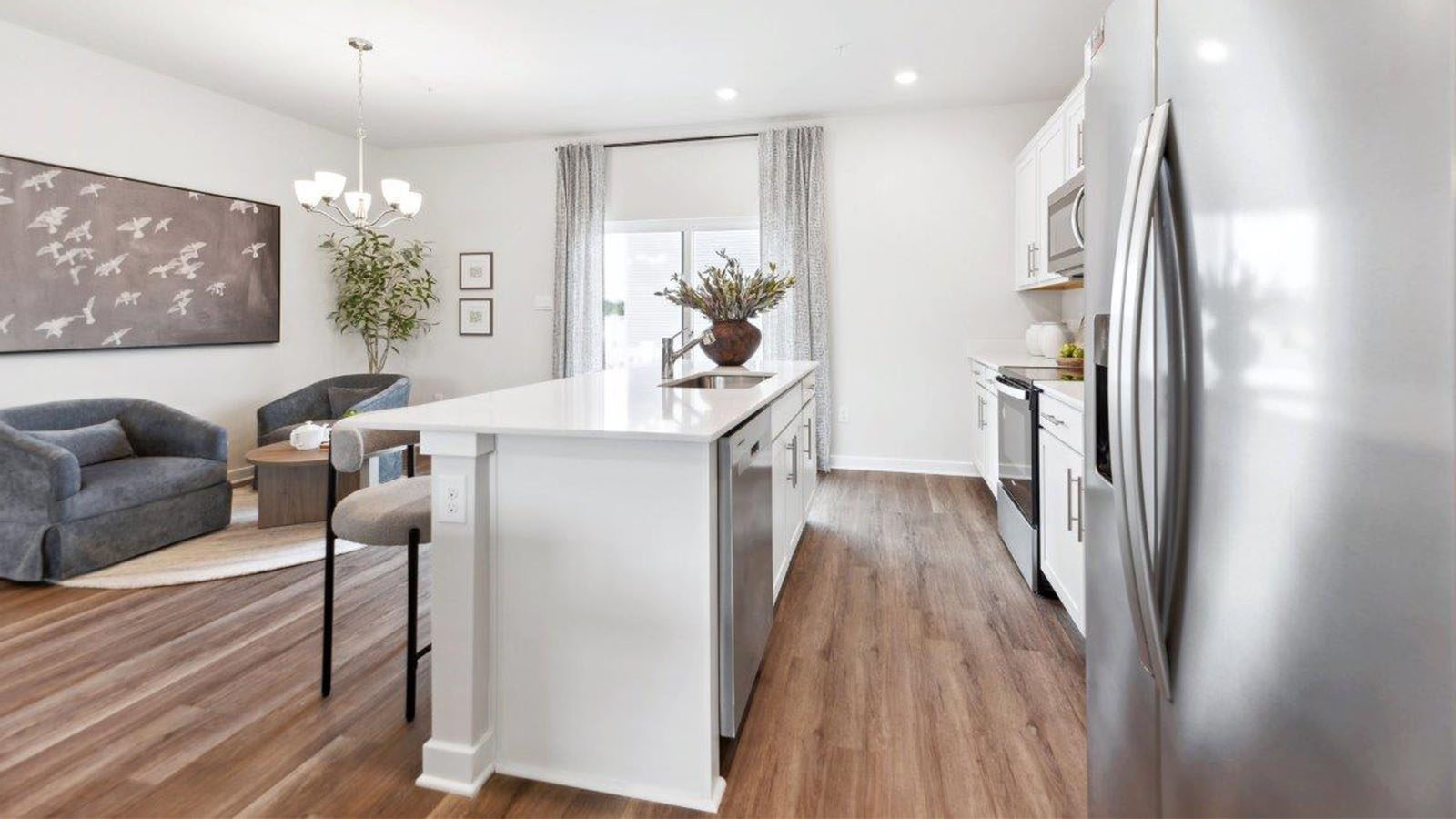 stainless steel appliances