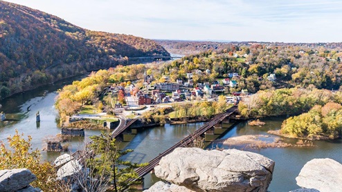 harpers ferry aerial