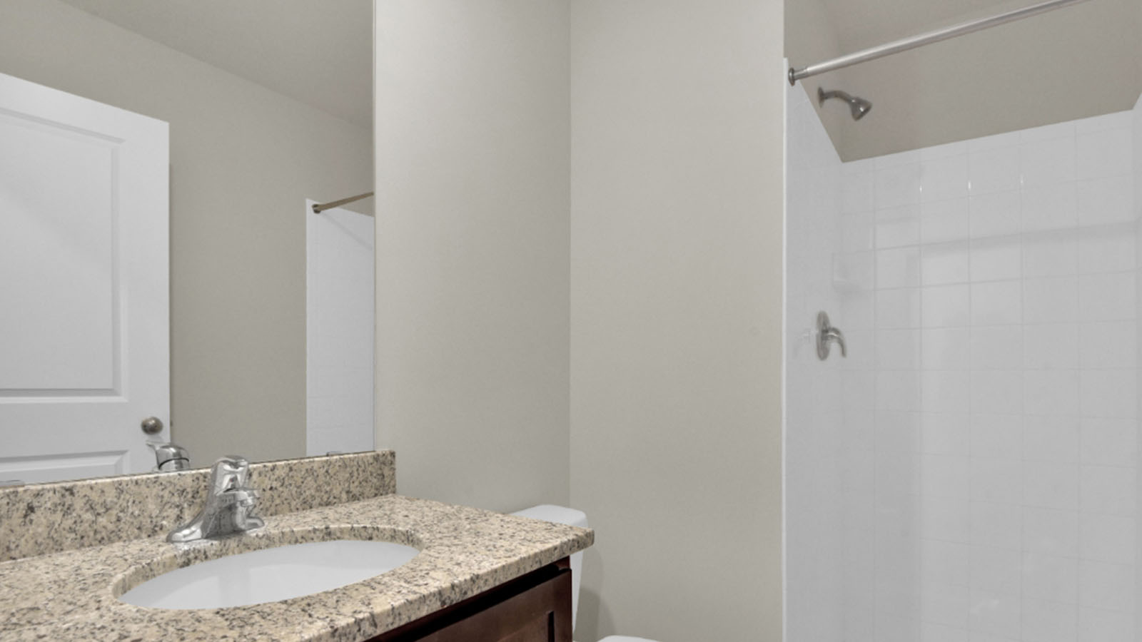 lower level full bathroom