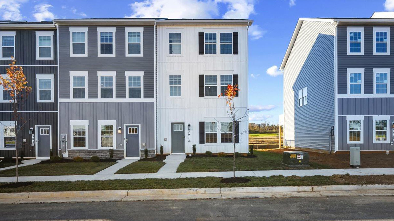 three story townhome