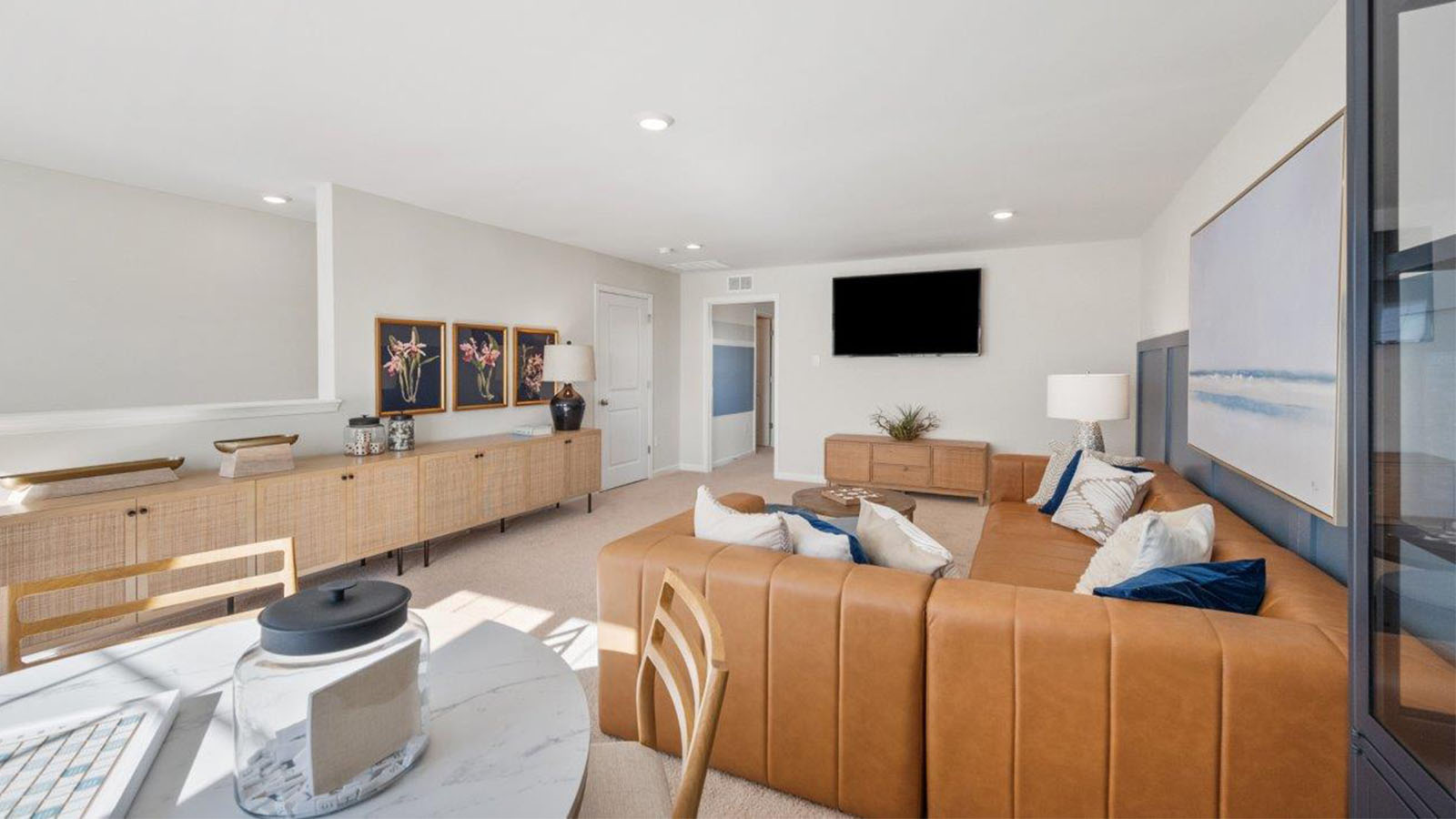 spacious loft with games