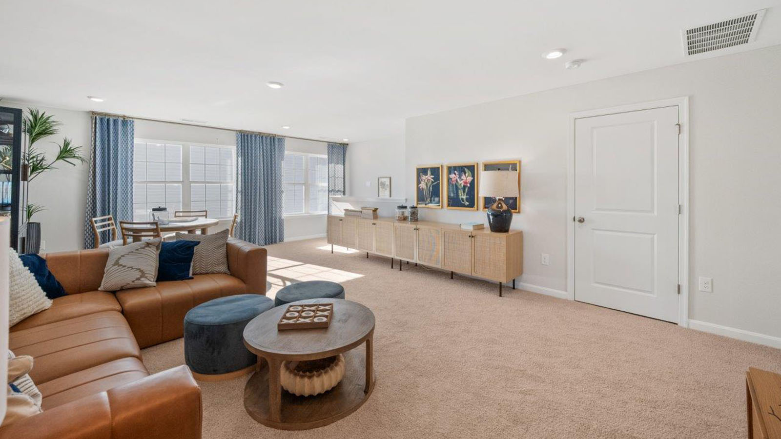 loft with ample seating and games