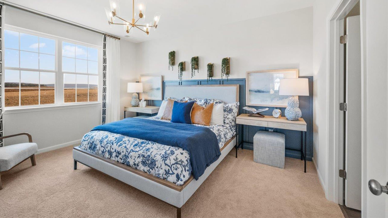 master bedroom on main level