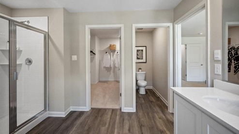 master bathroom