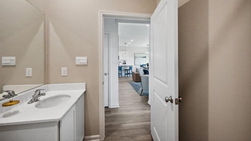 master bathroom