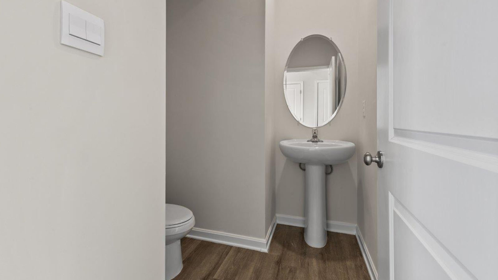 main level half bath