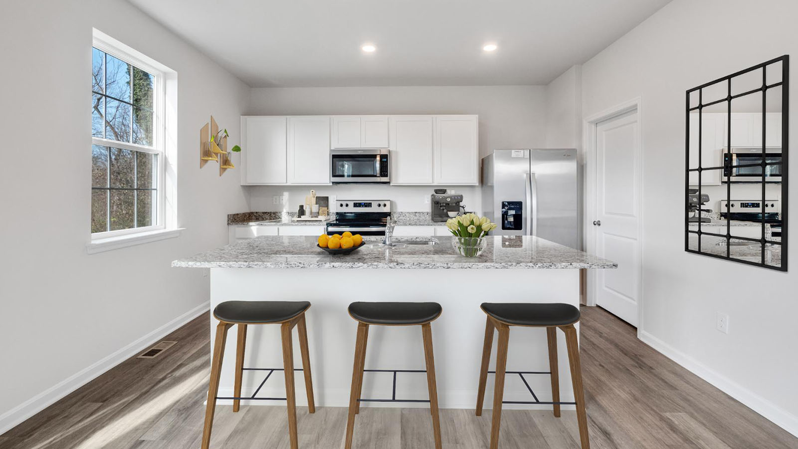 kitchen island with seating