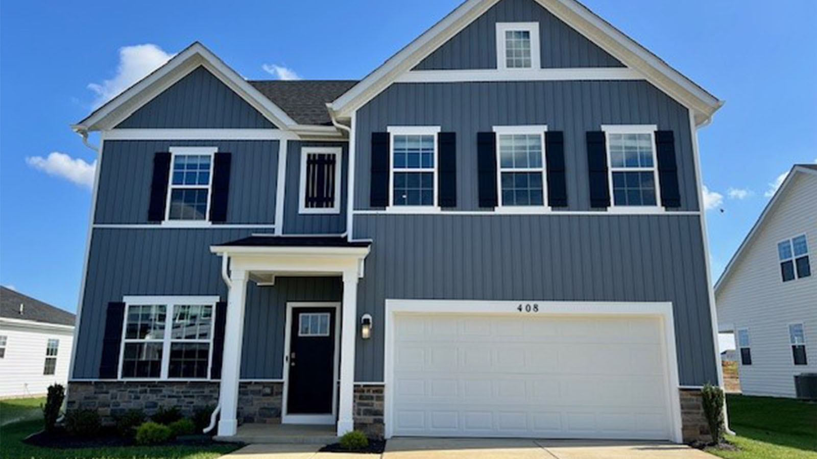 exterior single family home