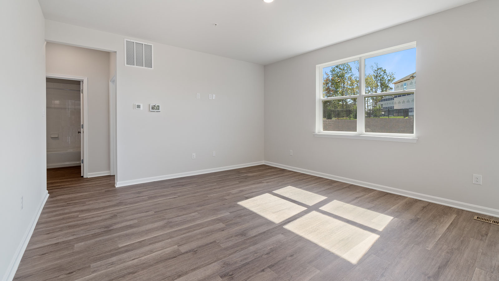 open concept living room