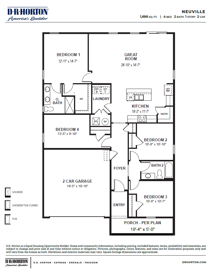 neuville ranch plan