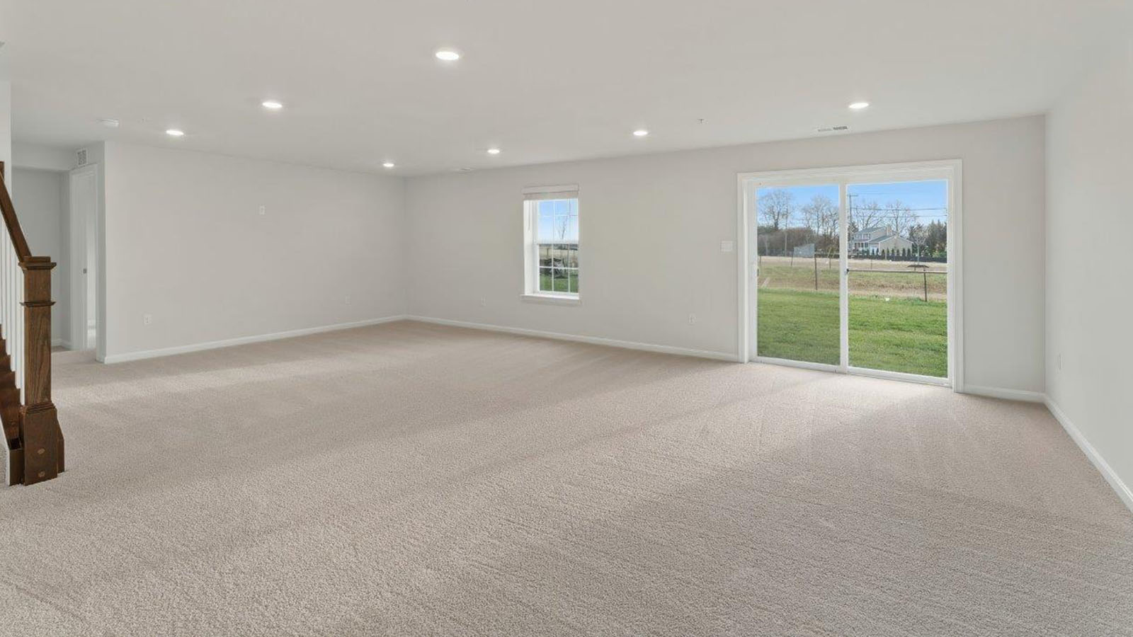 basement rec room