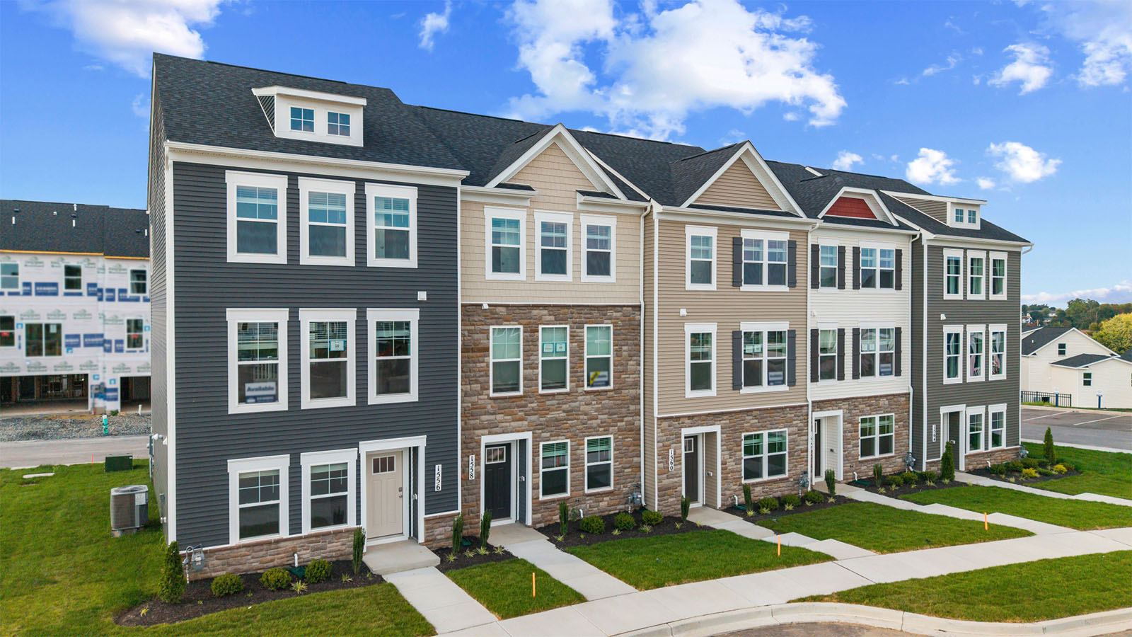 townhouse exteriors