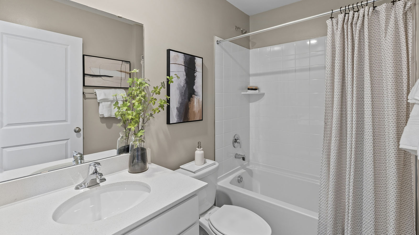lower level full bath