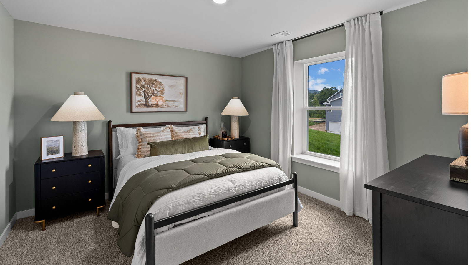 basement bedroom
