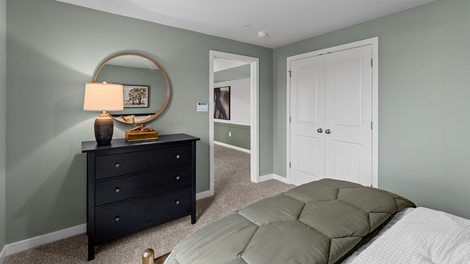 basement bedroom