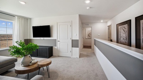 upstairs loft space