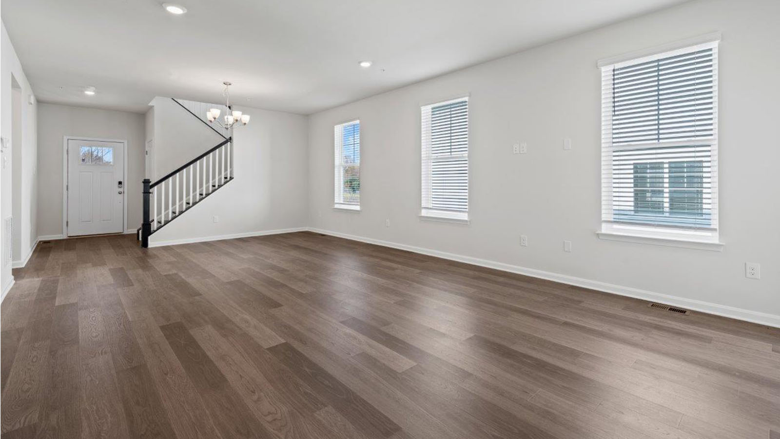 dining area and living room