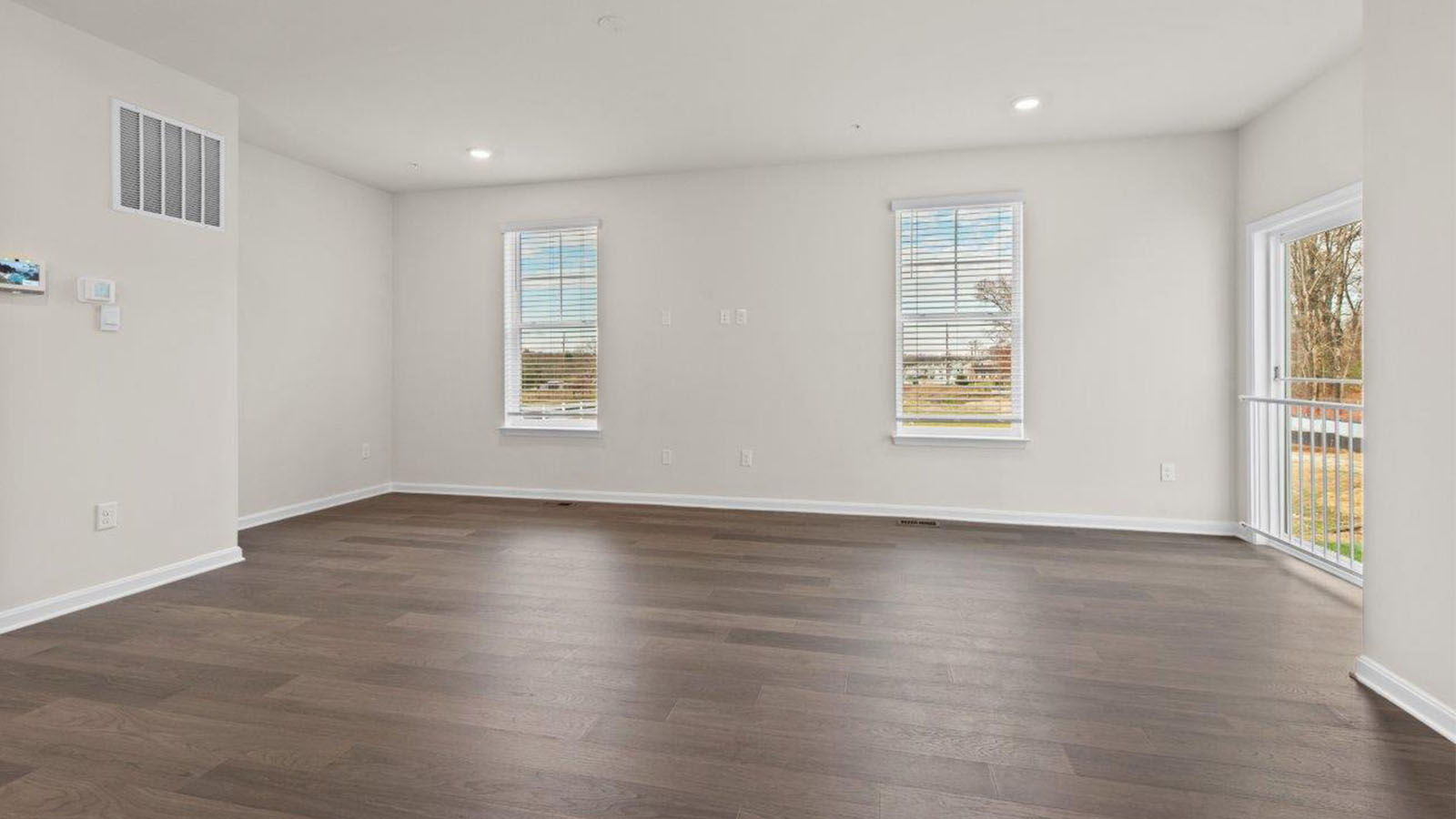 open concept living room