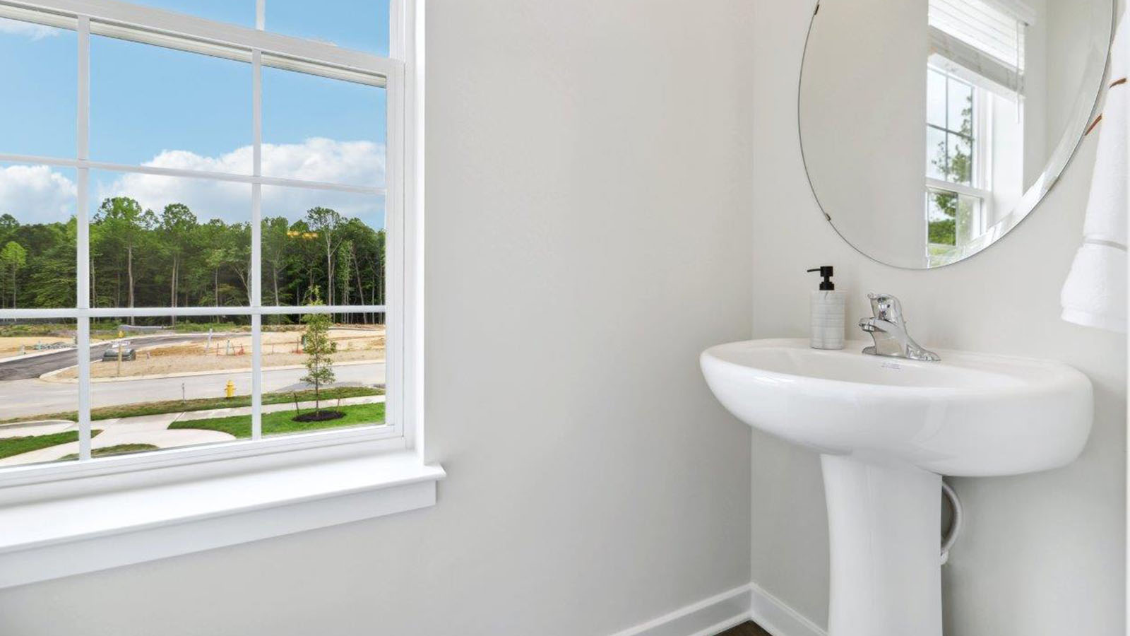 half bath main level