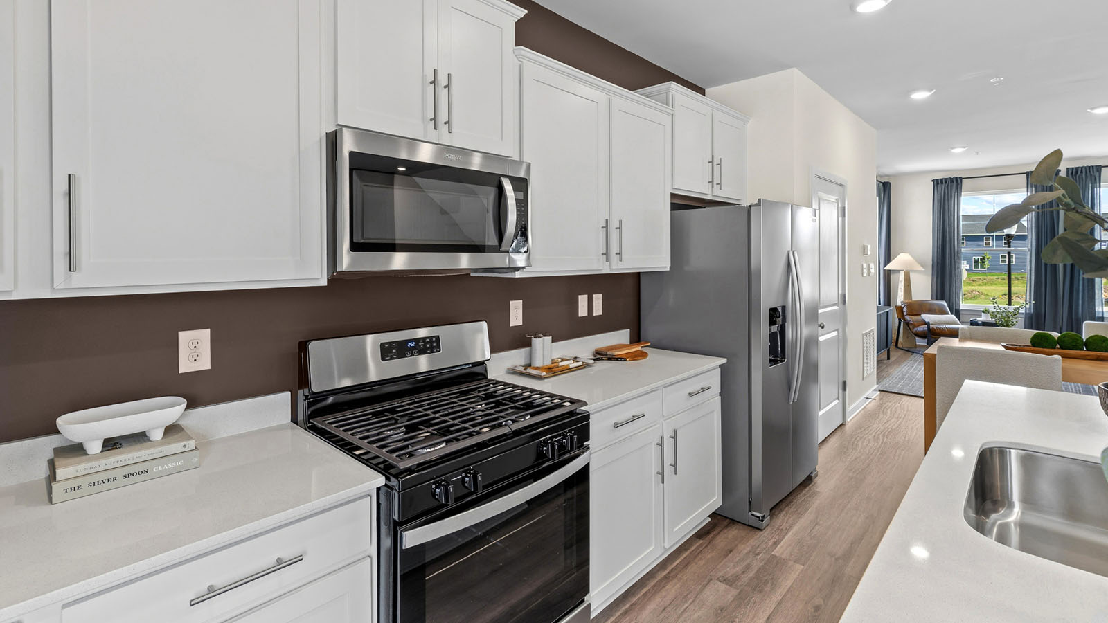 stainless steel appliances