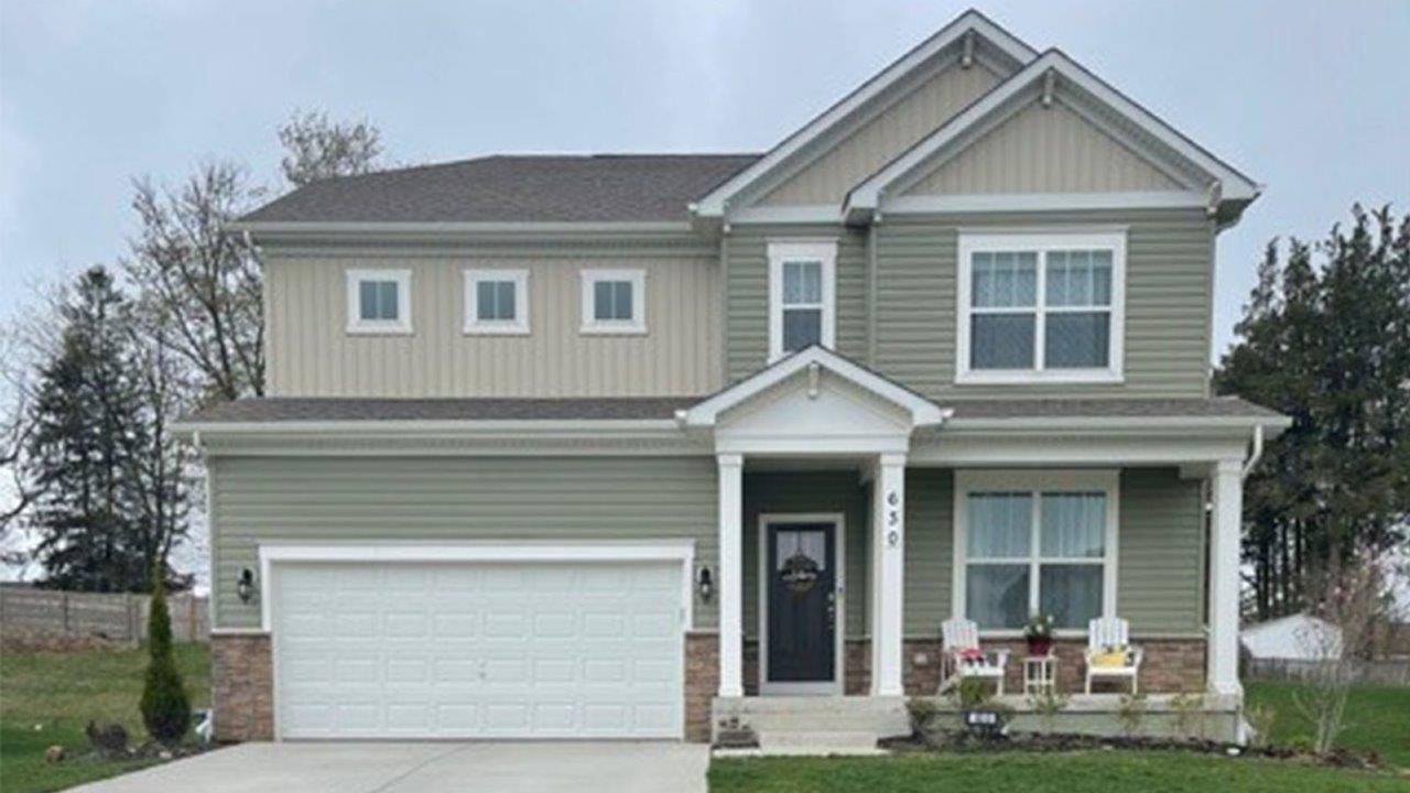 exterior two story single family home