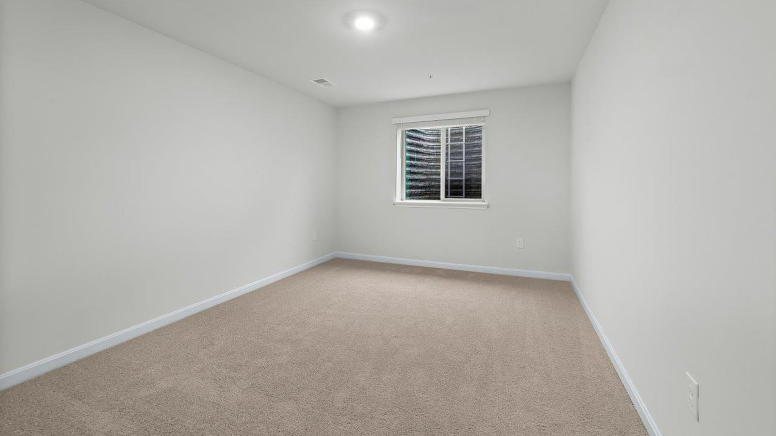 finished basement bedroom
