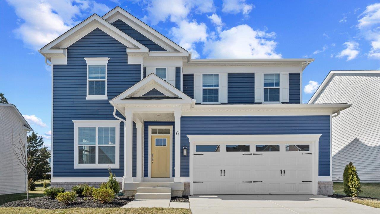 front of home with porch