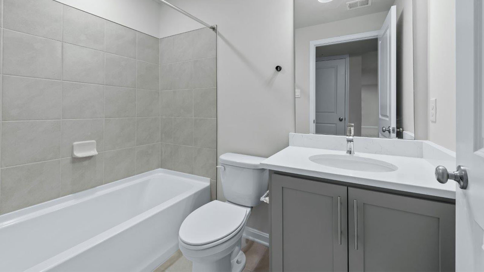 finished basement bath