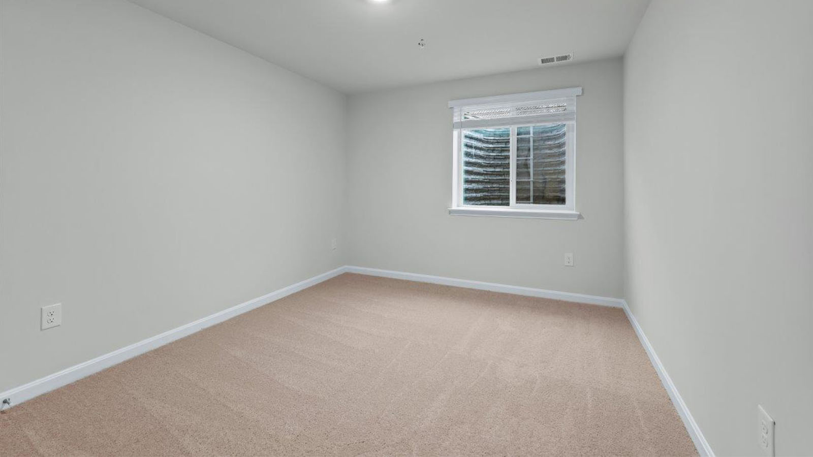 finished basement bedroom