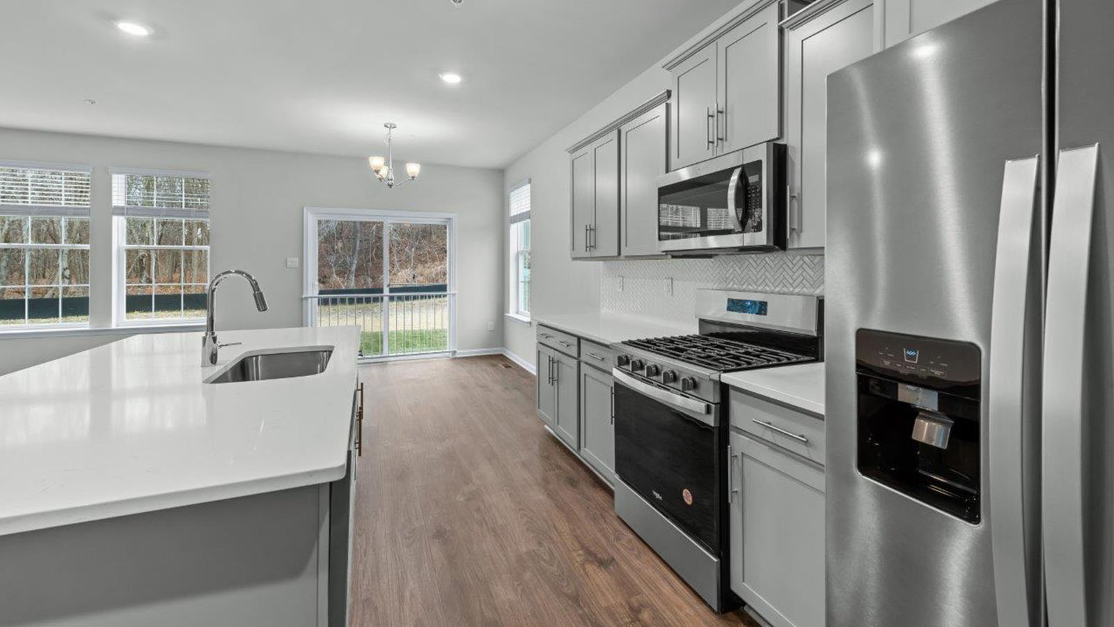 stainless steel appliances