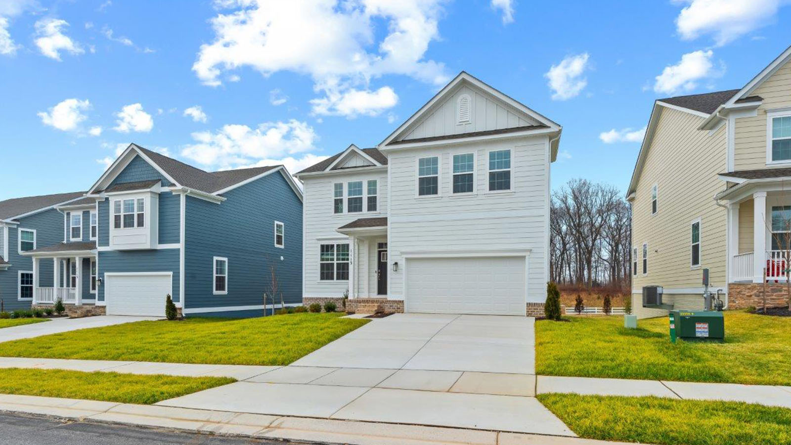 exterior with two car garage