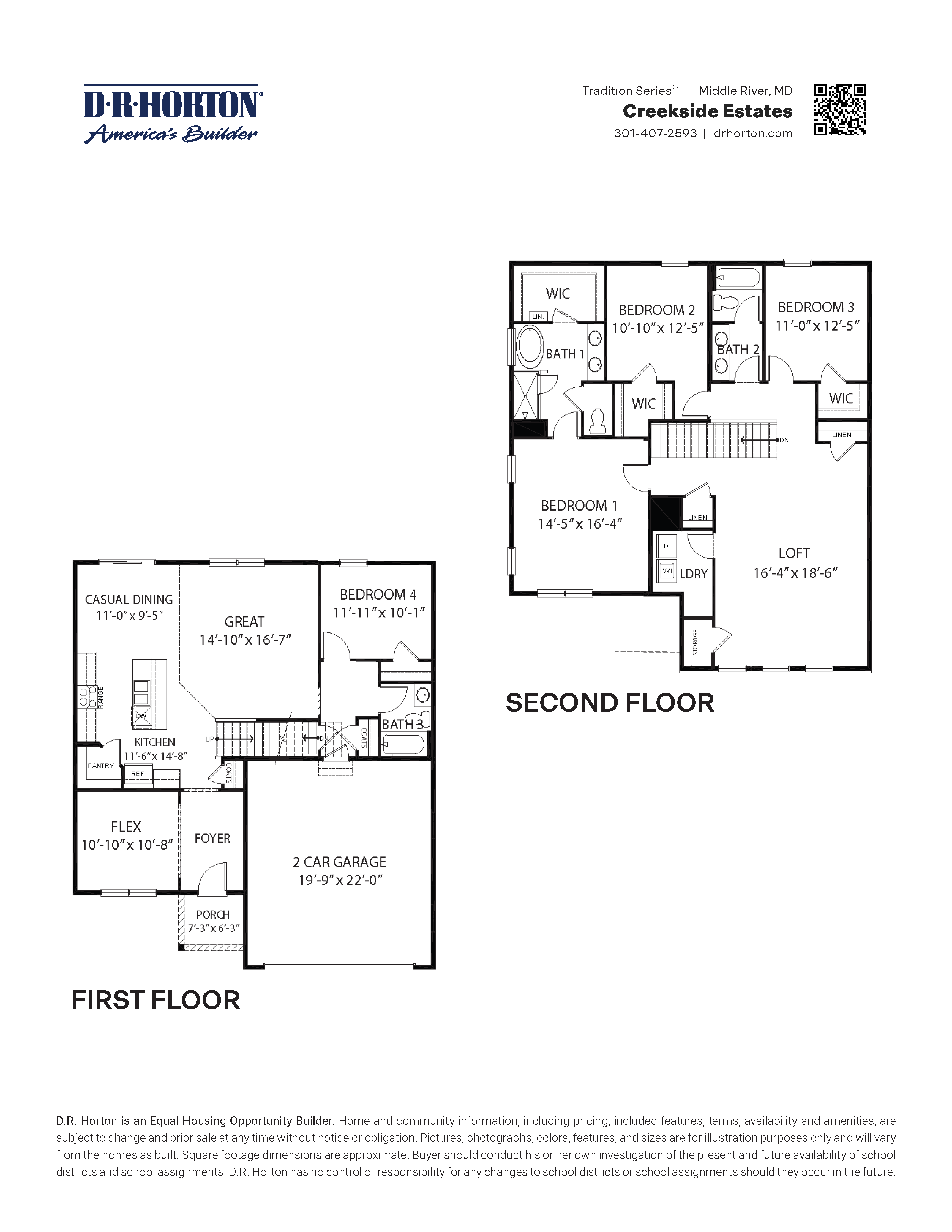 Hadley Single Family Floorplan