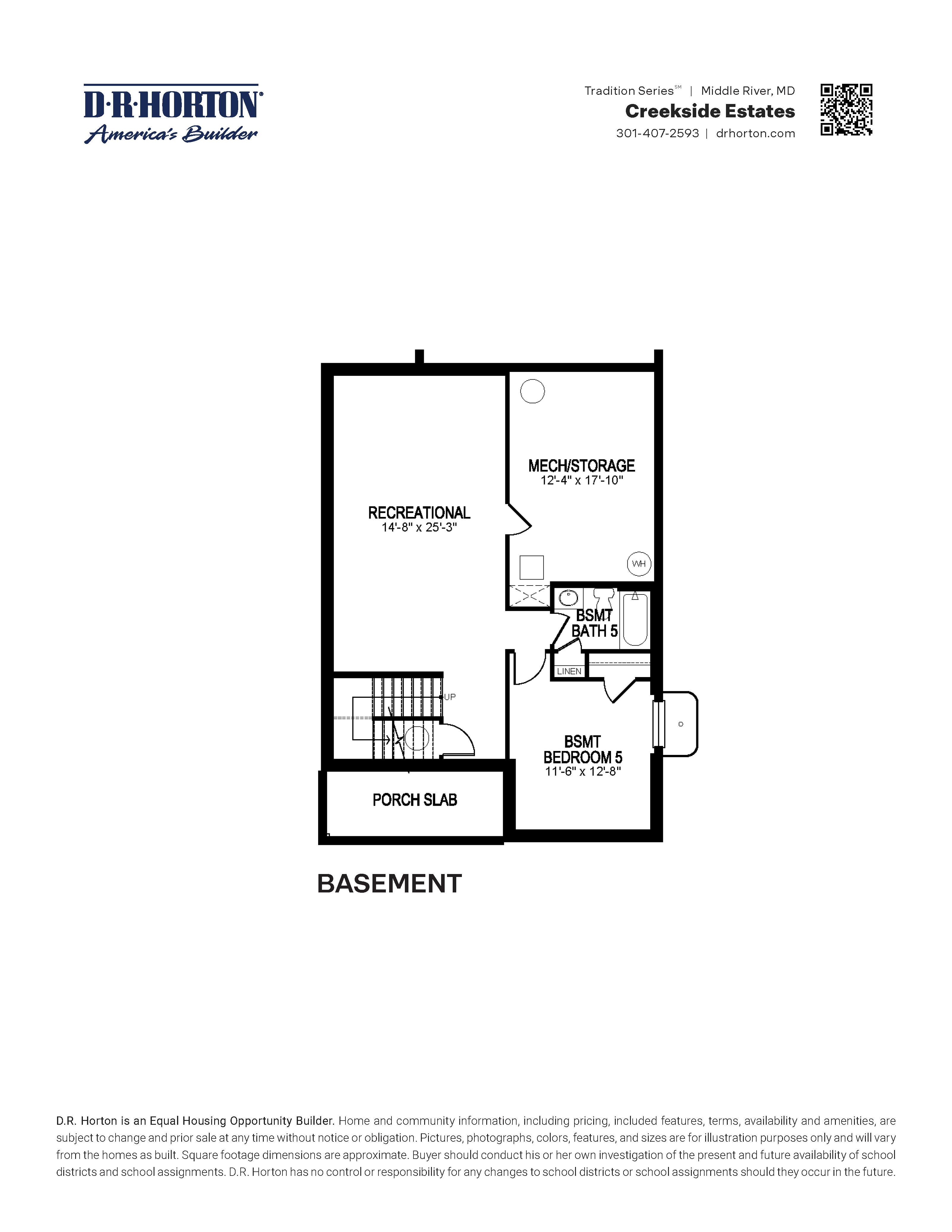 Alec Single Family Home Floorplan
