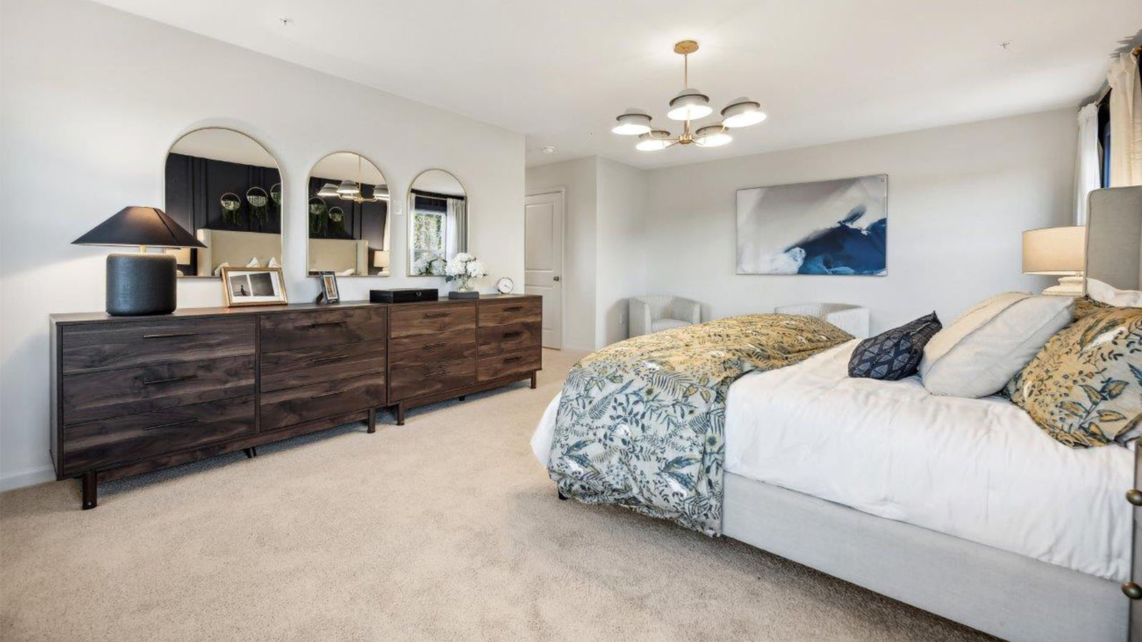 Alec single family new home second floor master bedroom