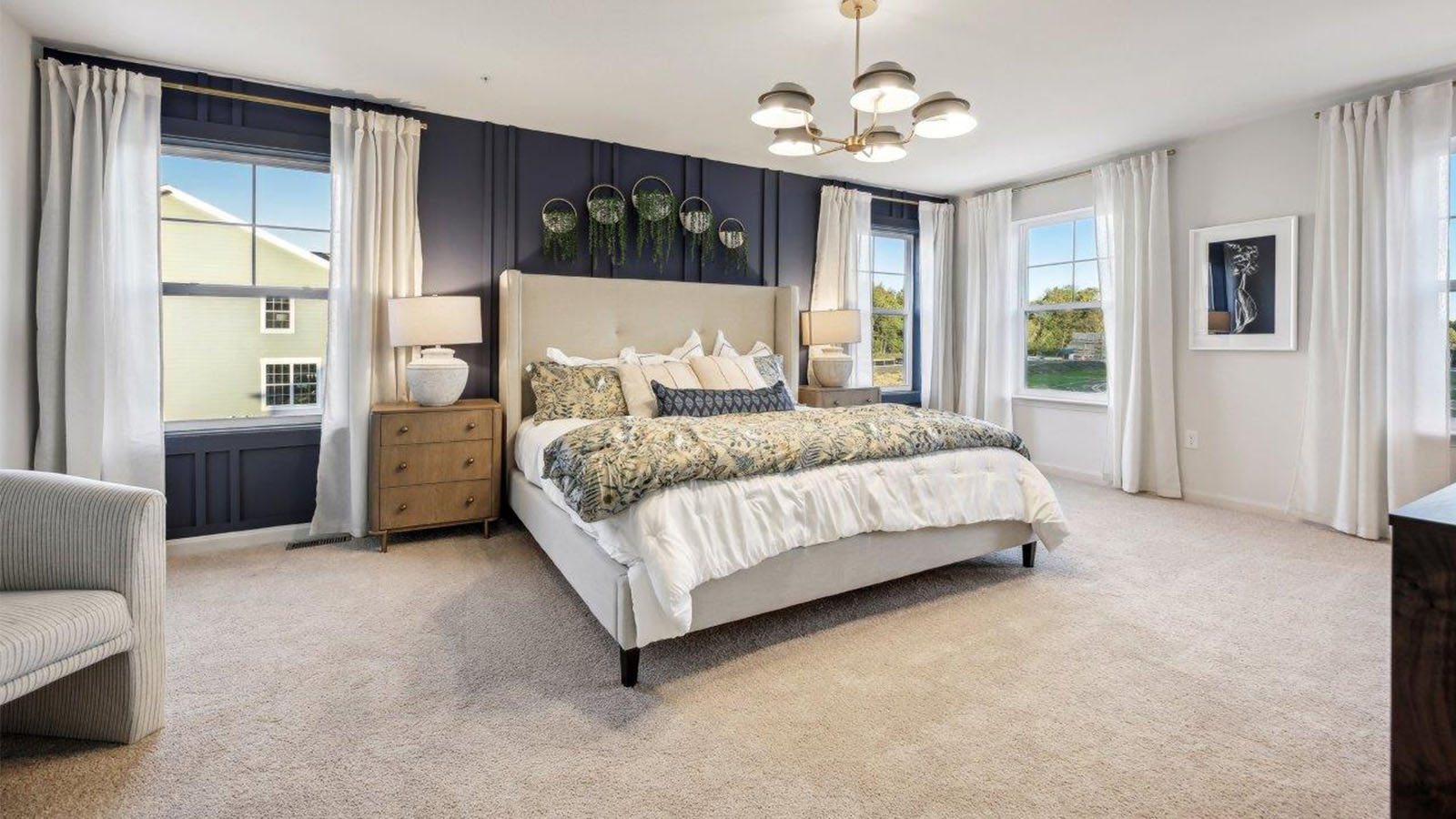 Alec single family new home second floor master bedroom