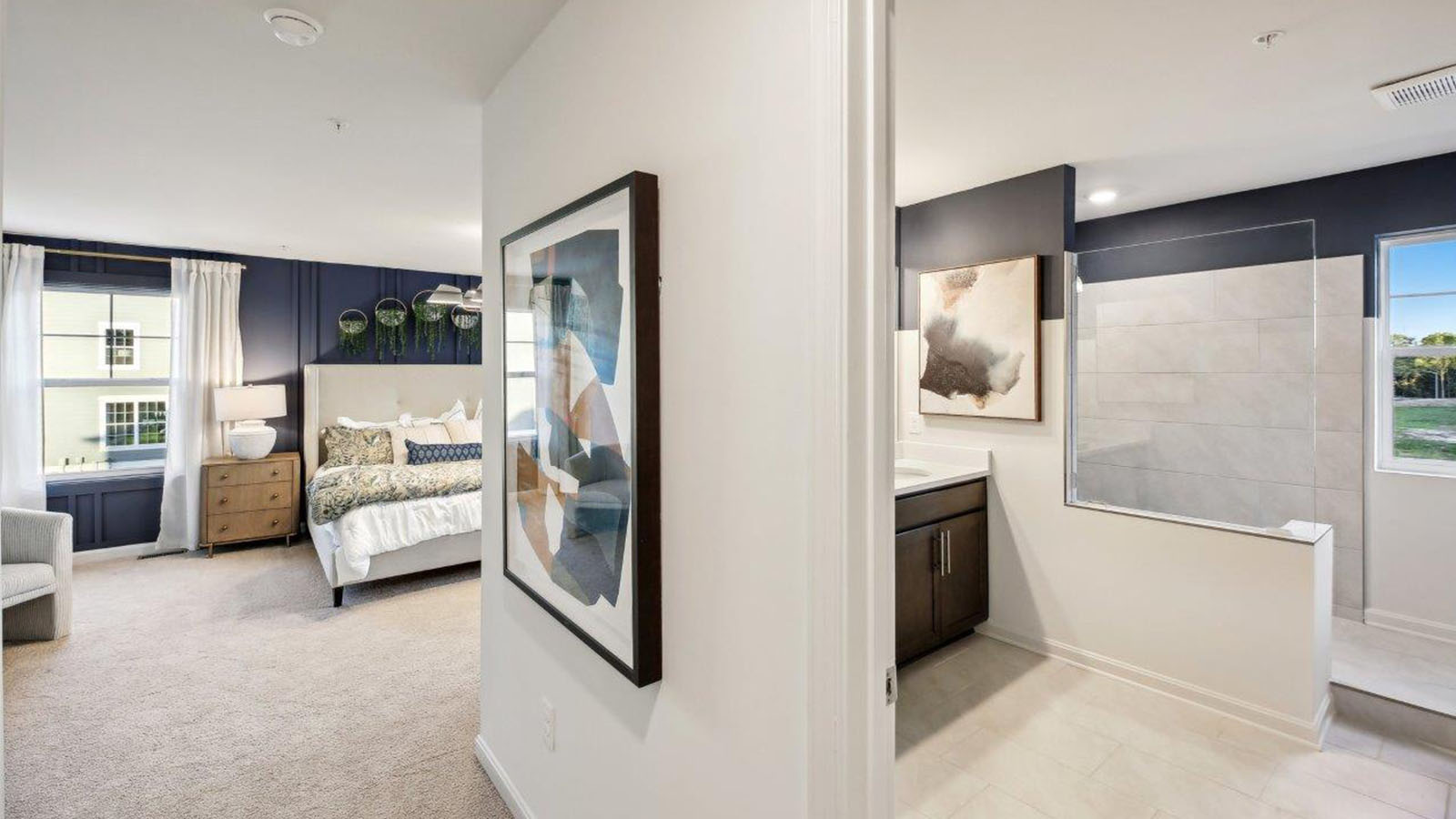 Alec single family new home second floor master bedroom