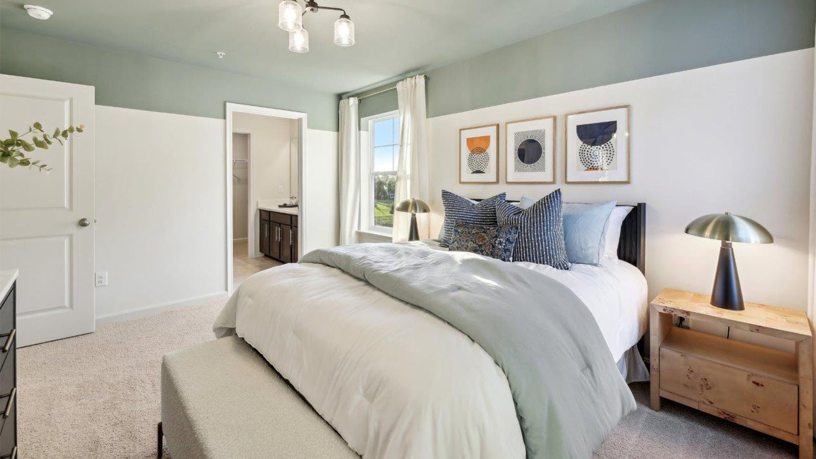 Alec single family new home second floor secondary bedroom