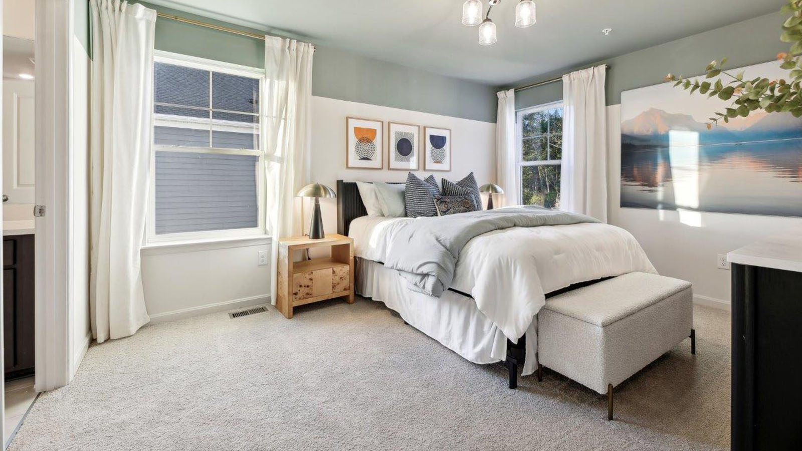 Alec single family new home second floor secondary bedroom