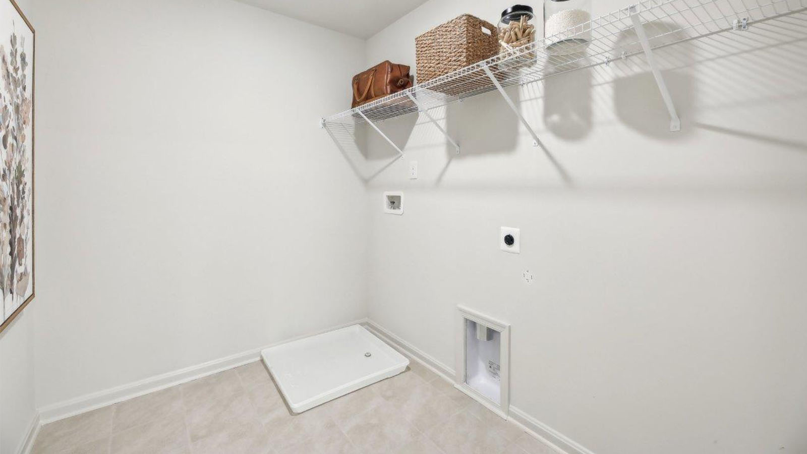 Alec single family new home second floor laundry room