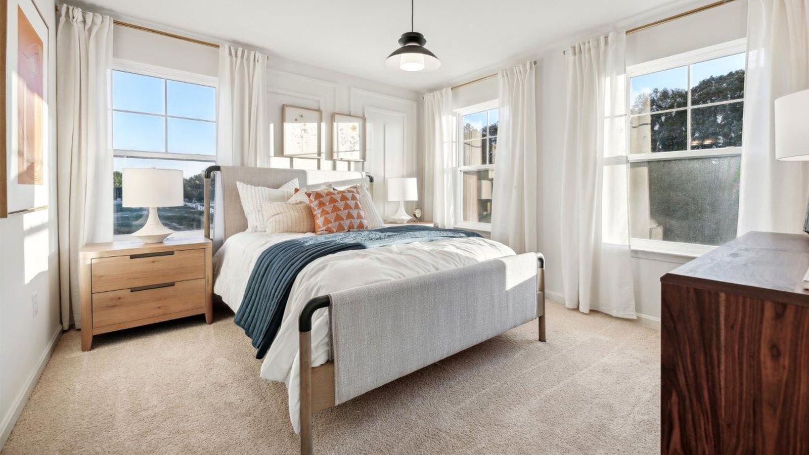 Alec single family new home second floor secondary bedroom