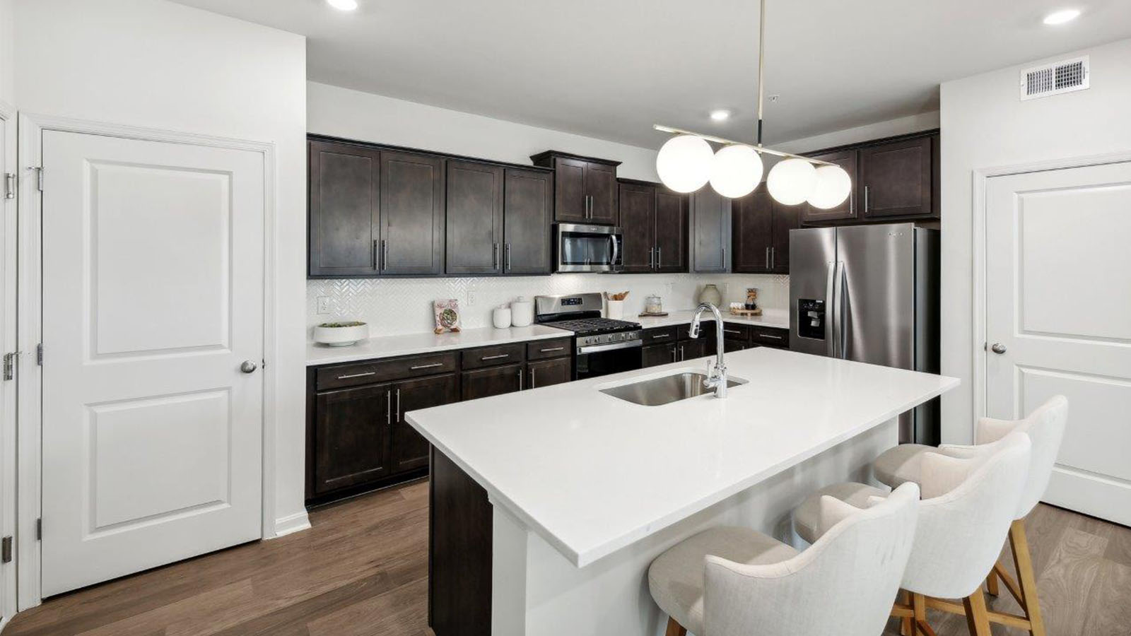 Alec single family new home kitchen open concept island