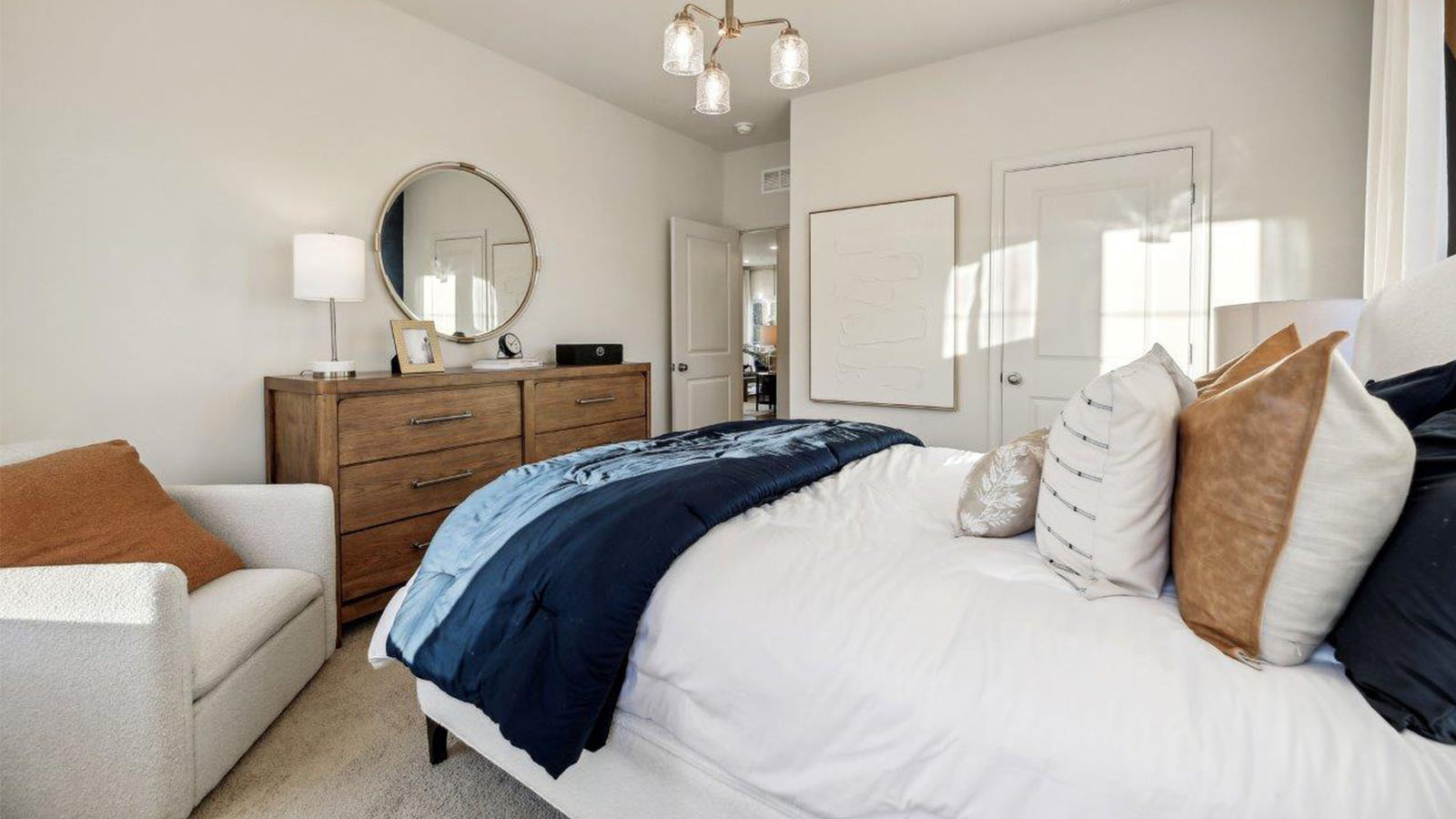 Alec single family new home first floor bedroom