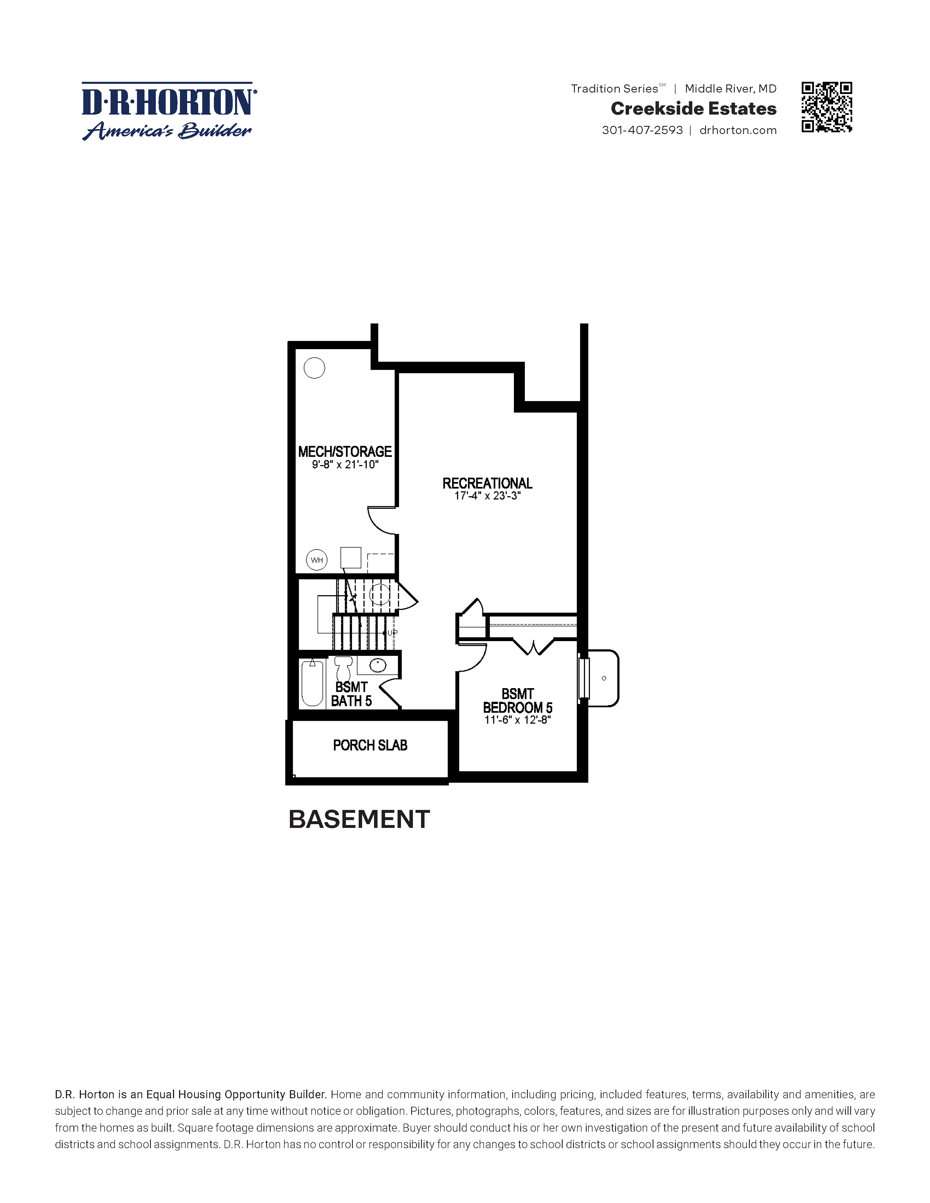 Jade Single Family Home Floorplan