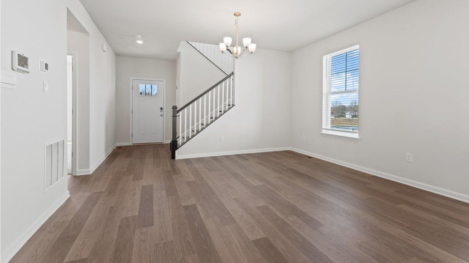 open concept living room