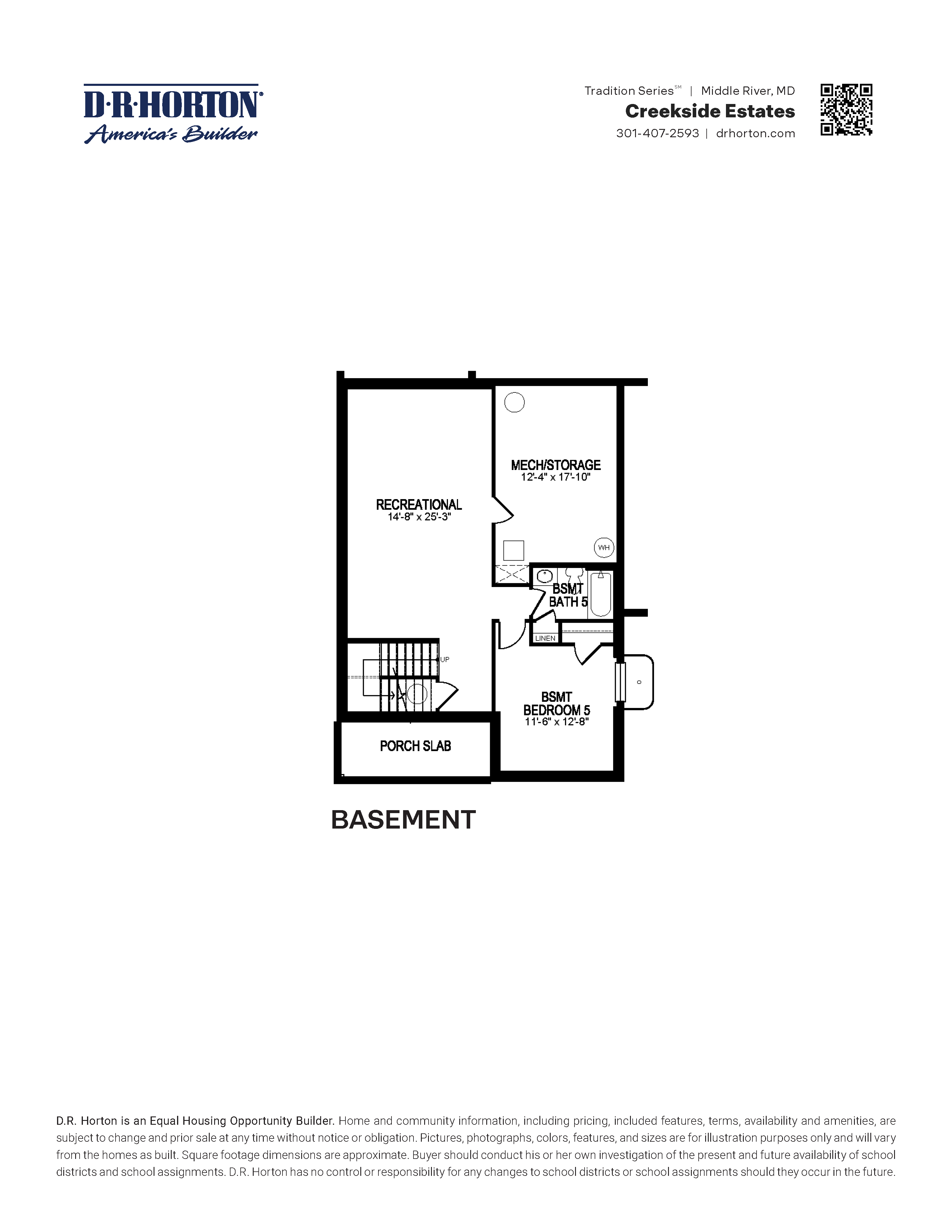 Browlyn Single Family Home Floorplan