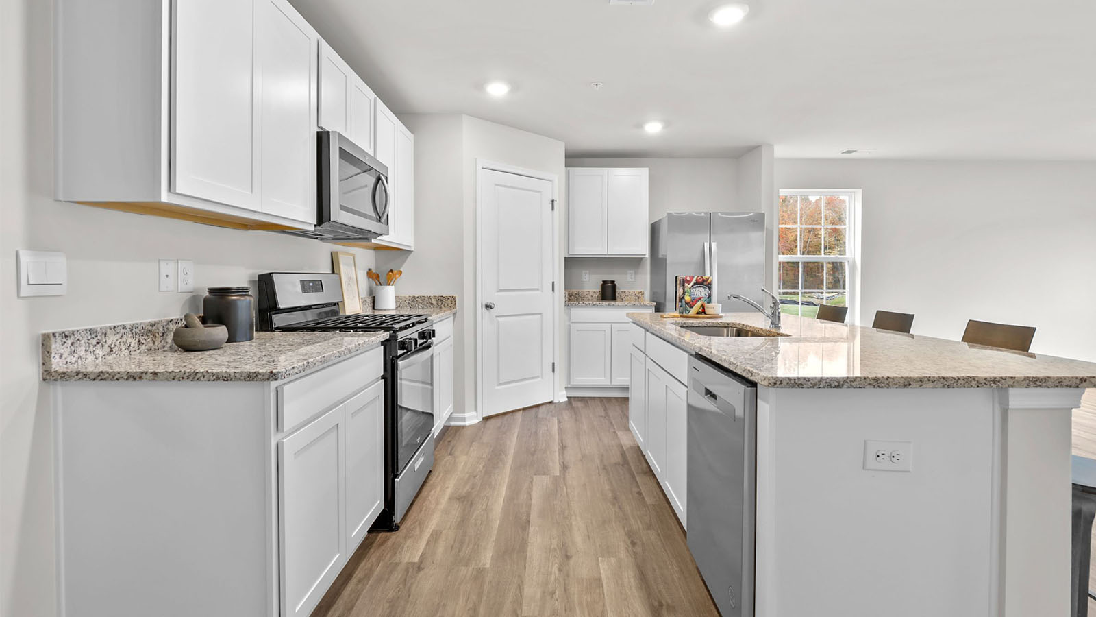 spacious kitchen