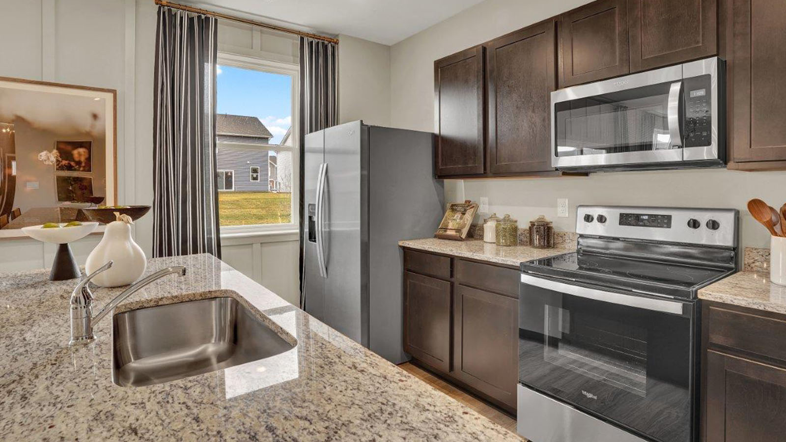 stainless steel appliances